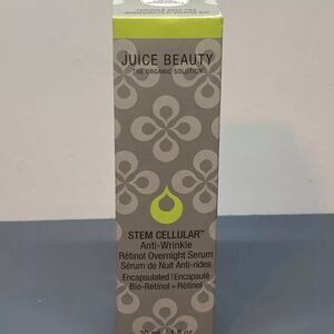 JUICE BEAUTY Stem Cellular Anti-Wrinkle Retinol Overnight Serum 1 oz/30 ml NIB
